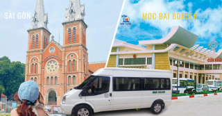 Moc Bai Border To Ho Chi Minh Private Car 16 Seater