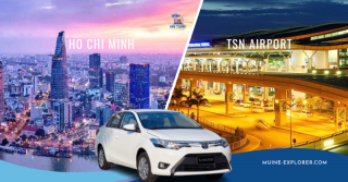 Ho Chi Minh City Centre To Tan Son Nhat Airport Private Car 4 Seater