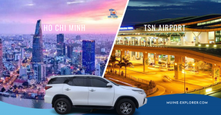 Ho Chi Minh City Centre To Tan Son Nhat Airport Private Car 7 Seater