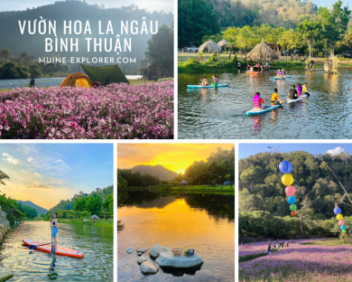 Vườn Hoa La Ngâu Điểm Du Lịch Cắm Trại Suối La Ngâu Bình Thuận