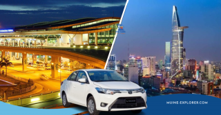 Ho Chi Minh Airport To City Center 4 Seat Car