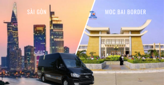 Ho Chi Minh To Moc Bai Border Private Limousine 9 Seater