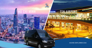 Ho Chi Minh City Centre To Tan Son Nhat Airport Limousine 9 Seater