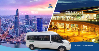 Ho Chi Minh City Centre To Tan Son Nhat Airport Private Car 16 Seater